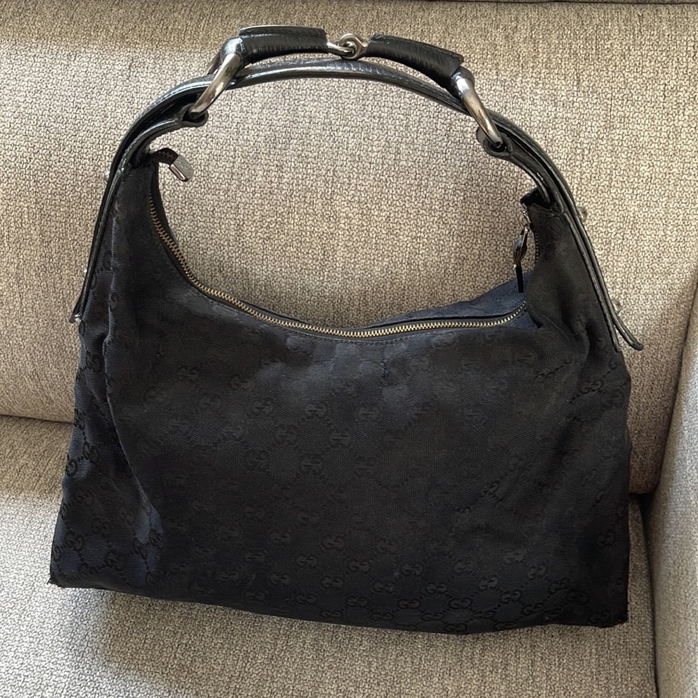 Gucci Horse Bit Hobo Authentic - Picture 3 of 12
